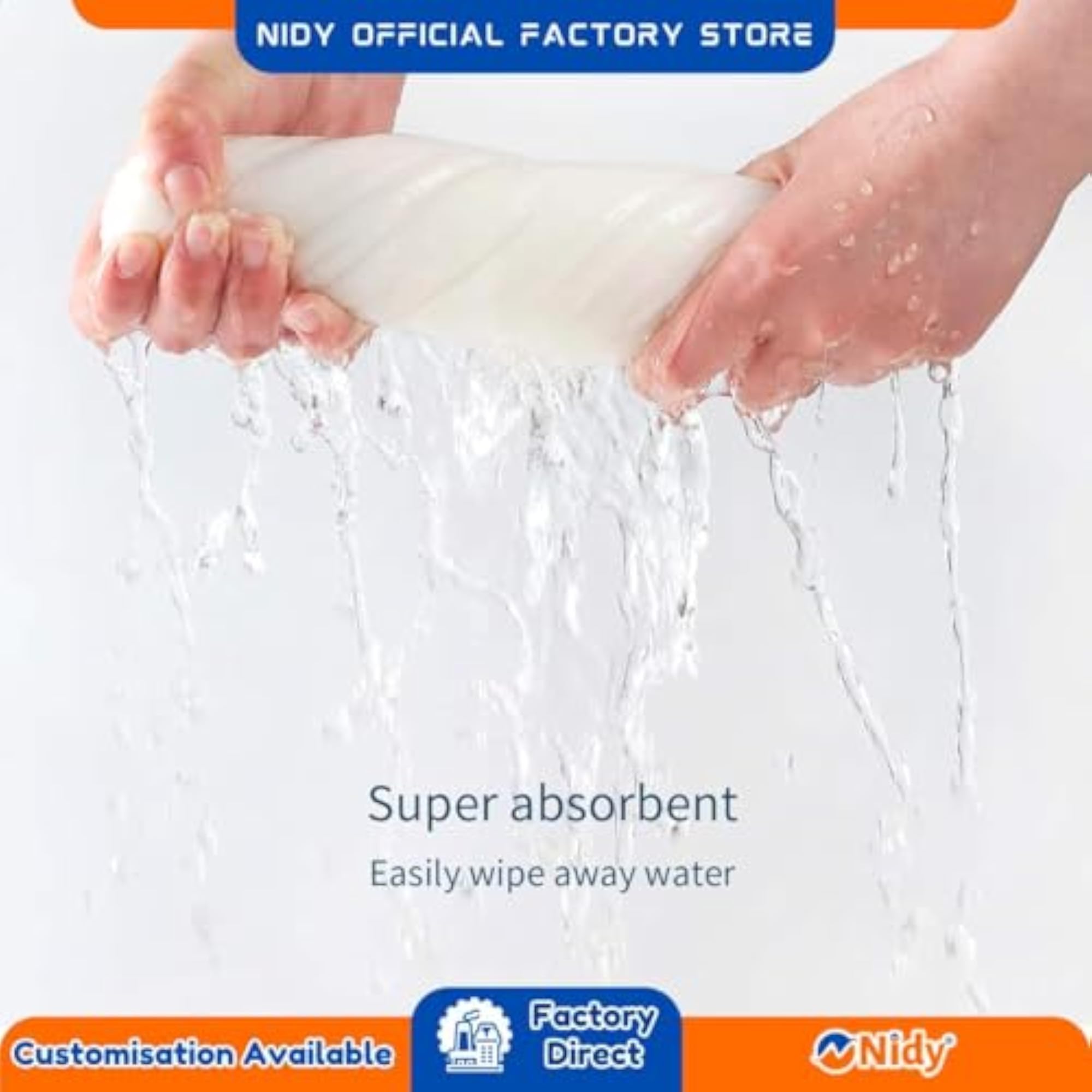 Disposable Non-Woven Travel Bath Towels, Soft and Hygienic